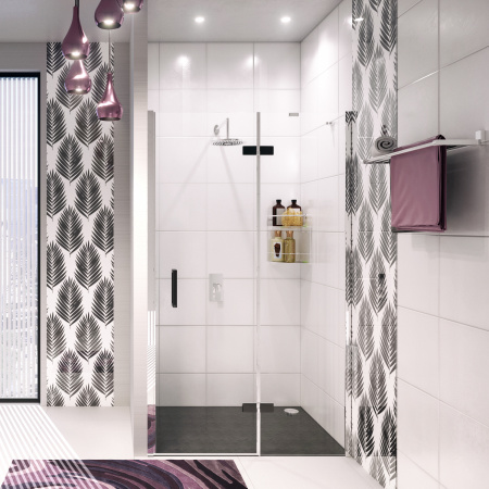 Душевая дверь WasserKRAFT Aller 10H05RBLACK MATT