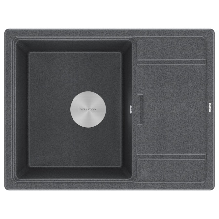 Мойка FLUGEN 50-650, IT-GRANIT, PM216550-DG, графит, 650х500 мм, Paulmark