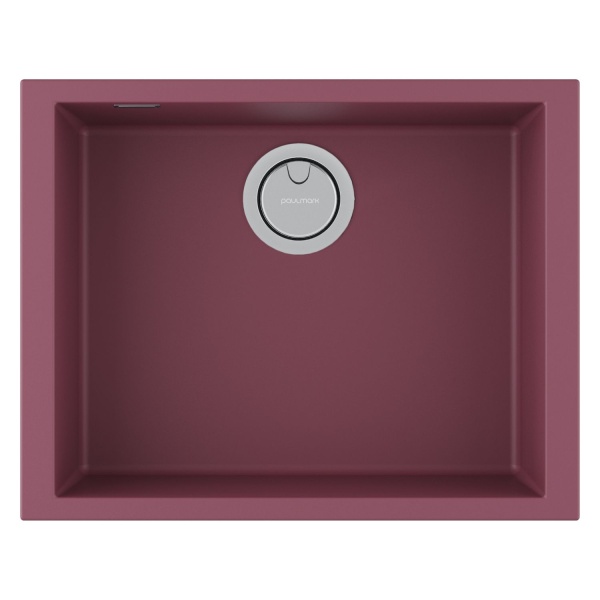 Мойка NEO CLASSIC 56, ACRYSTONE, PM965644-ME, MERLOT, 560х435 мм, Paulmark