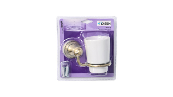 Подстаканник одинарный Fixsen Antik FX-61106