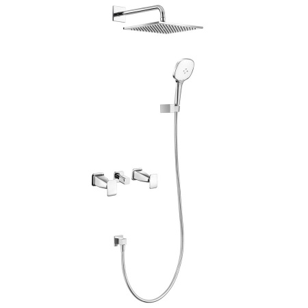 Душевая система встраиваемая WONZON & WOGHAND Shakespeare, Хром (WW-654701-CR)