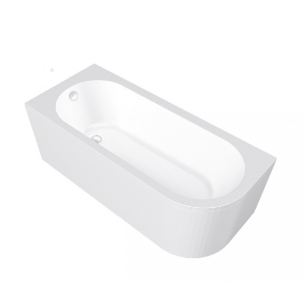 Ванна акриловая левосторонняя Vayer Irena Гл000026131, 170х72