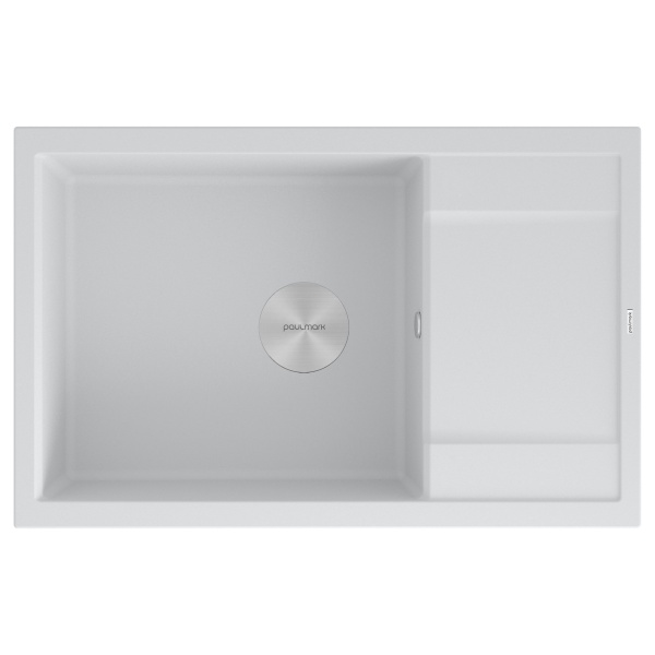 Мойка FLUGEN 60, IT-GRANIT, PM317850-WH, белый, 780х500 мм, Paulmark