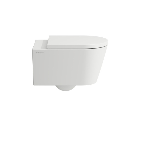 Подвесной унитаз Kartell by laufen 37х54,5 см, безободковый, без сиденья 8.2033.7.000.000.1