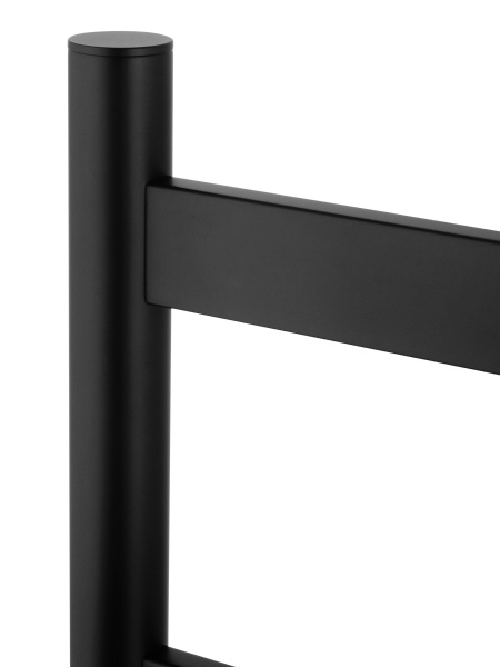 Полотенцесушитель электрический напольный WONZON & WOGHAND, Черный матовый (WW-A407-MB)