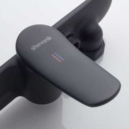 Смеситель для душа Shevanik S4716H, черный