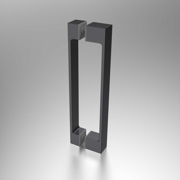 Душевая дверь Vincea Alpha VDP-3AL600CLGM, вороненая сталь, стекло прозрачное