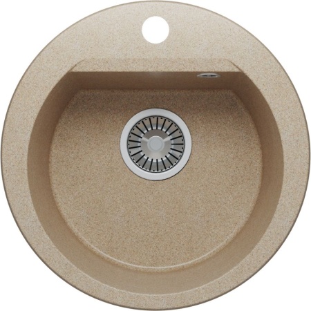Кухонная мойка Polygran ATOL-460 №302 Песочный