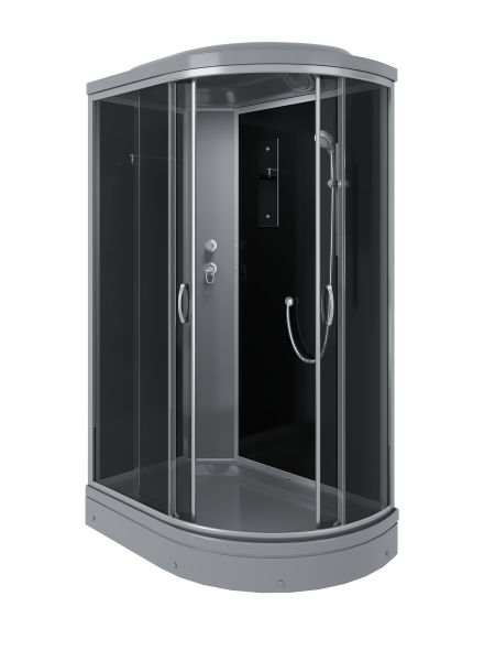 душевая кабина ERLIT™ ER3512PL-C2-RUS_GRAY (1200*800*2150)