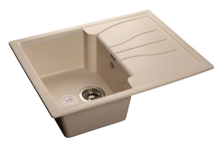 Кухонная мойка GranFest STANDART S-680L белый