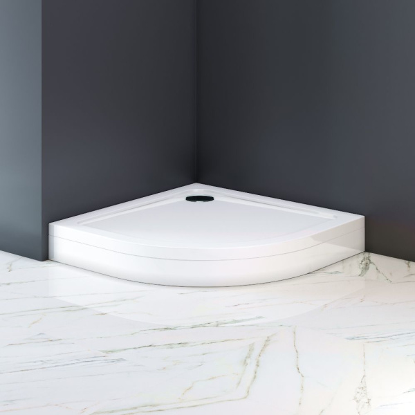 W90T-401-090W Gem Душевой поддон AM.PM, 90х90 с сифоном, белый