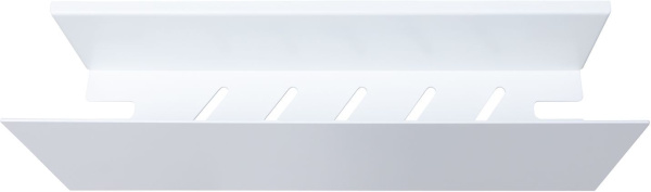 Полка Aquanet Магнум 40x12 белая матовая