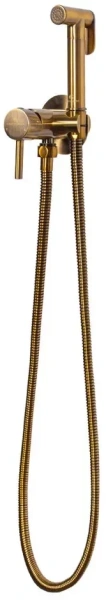 Смеситель встраиваемый с гигиеническим душем Grocenberg GB001 Бронза