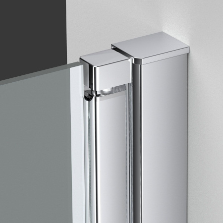 Душевая дверь Vincea Alpha VDP-3AL600CL, хром, стекло прозрачное