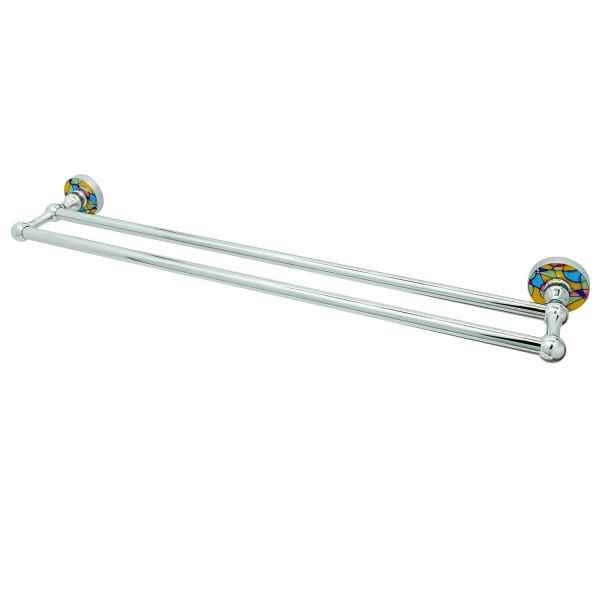 Штанга для полотенец двойная WasserKRAFT Diemel K-2240