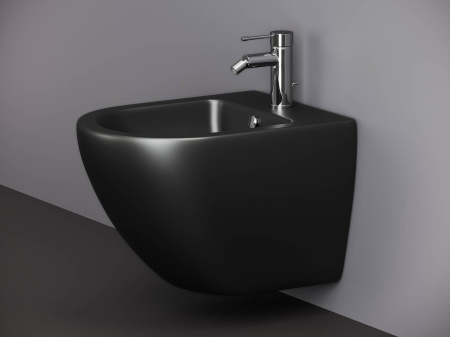 Подвесное биде Ceramicanova Metropol, черный матовый, CN4003MB