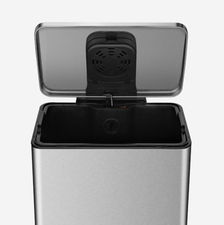 Педальное ведро для мусора WeltWasser WW LASSY MT 30L матовая сталь