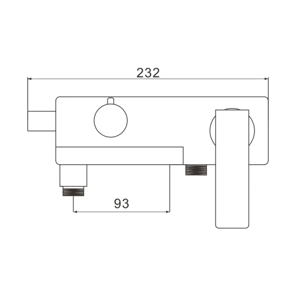 Смеситель для ванны Rose R1402F