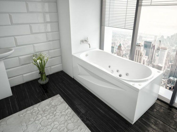 Акриловая ванна Aquatek Афродита 150x70 AFR150-0000016 слив слева, вклеенный каркас