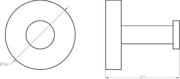 Крючок для полотенец Bemeta Rawell 104106182