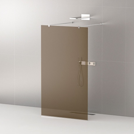 Душевая перегородка CEZARES LIBERTA-L-2-110-120-BR-Cr