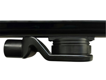 Душевой трап ROXENBATH Razor Gun Metal 910100GM подрезной (80см)