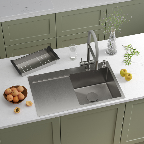 Кухонная мойка Roxen Vespa 78 правосторонняя