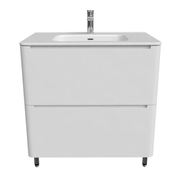 Тумба с раковиной Iddis Edifice белая, 80 см EDI80WFi95K