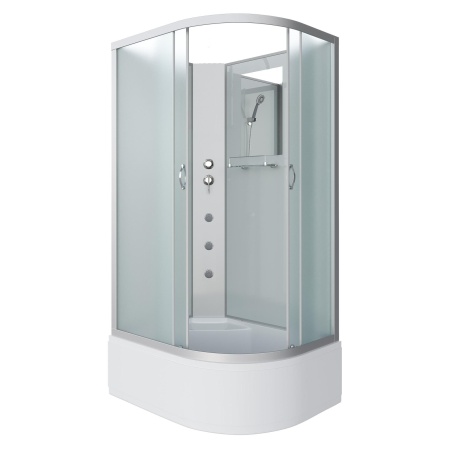 Душевая кабина Niagara Classic NG-2310-14LBKG 120х80х200, высокий поддон 40 см, стекло матовое