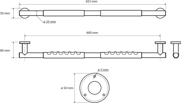 Поручень Bemeta Omega 104507681