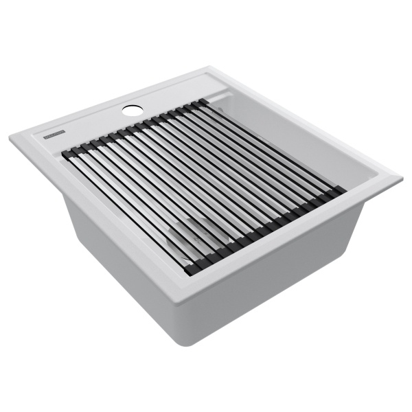 Мойка STEPIA 45, IT-GRANIT, PM114651-WH , белый, 460х510, Paulmark