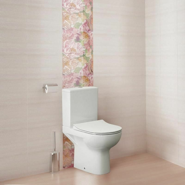 Унитаз-компакт Cersanit STREET FUSION Clean On 011 3/5 DPL EO slim, S-KO-SFU011-3/5-COn-S-DL-w