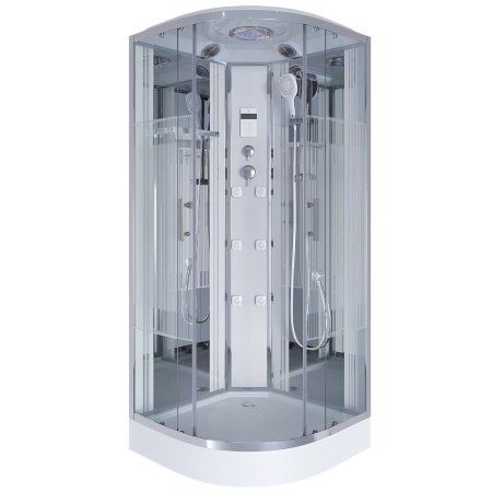 Душевая кабина Niagara Ultra NG-7012-01 120х120х220, низкий поддон 16 см, стекло прозрачное с рисунком