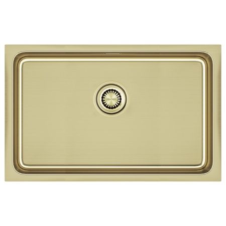 Мойка нерж. сталь VISTA 74, PM307444-LG, светлое золото, 740х440мм, Paulmark