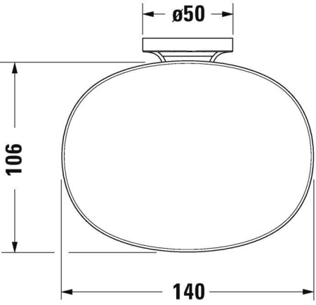 Мыльница Duravit Starck T матовое стекло 0099331000