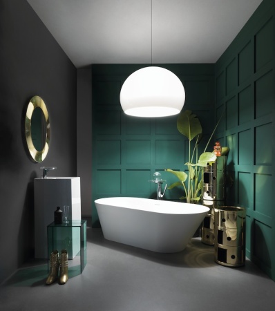 Ванна из материала Sentec Kartell by laufen 171,5х81,5 см, отдельностоящая, овальная 2.2633.2.000.000.1
