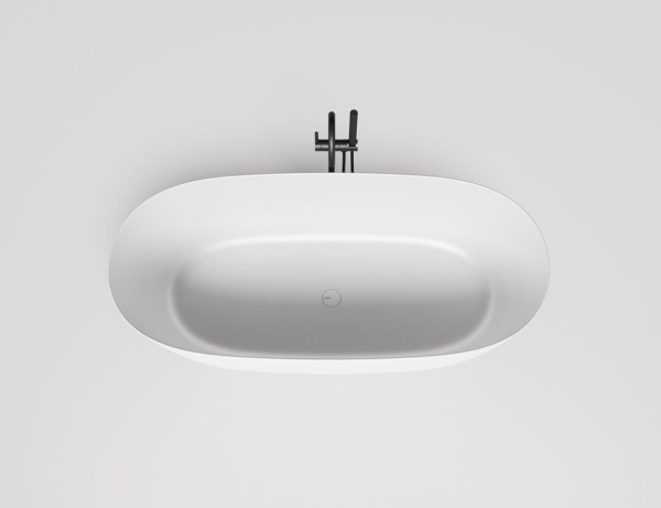 Ванна отдельностоящая Salini SOFIA LIGHT Без перелива, S-Sense, глянцевый белый 103611G