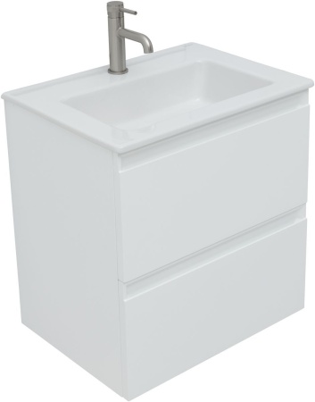 Тумба с раковиной Allen Brau Eclipse 60 1.E1001.WM белый матовый