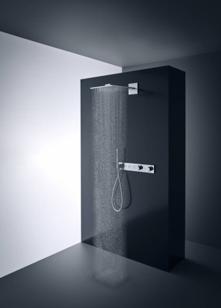 Верхний душ AXOR ShowerSolutions 300/300 2jet. с держателем. хром 35318000