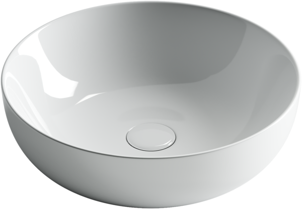 Умывальник Ceramicanova чаша накладная овальная Element 540x350x145мм