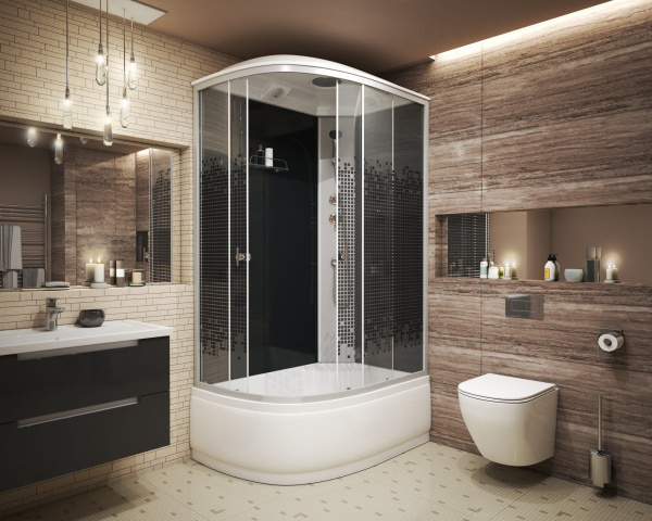 Душевая кабина Niagara Eco NG 7510-14R правый угол