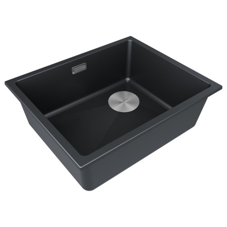 Мойка LUMI 55UNI-SKEW, IT-GRANIT, LU55SK-AN, антрацит, 555х440, Paulmark