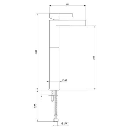 Смеситель для раковины Webert DoReMi DR830402015