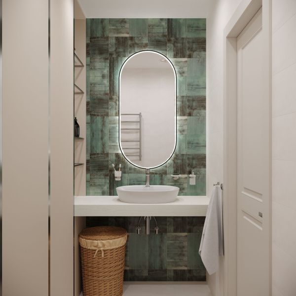 Стеклянный стакан для зубных щеток и пасты с латунным настенным держателем Wellsee Finishing Touch 182506000 (цвет стакана матовый, цвет держателя хром)