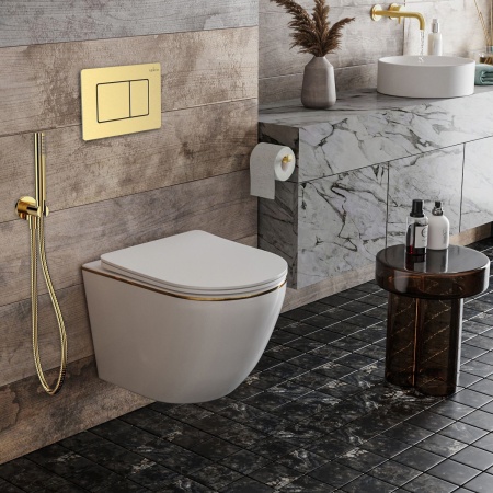 Комплект 6 в 1 RoxenBath StounFix Dual Fresh 968460 (состоит из:  710200,  Steel 420280GB, 530110-01G)