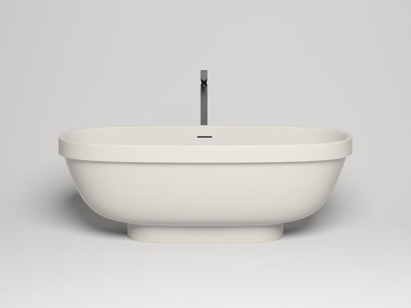 Ванна отдельностоящая Salini GRECA 180x80 покраска по RAL полностью, S-Stone, матовый 103121MF