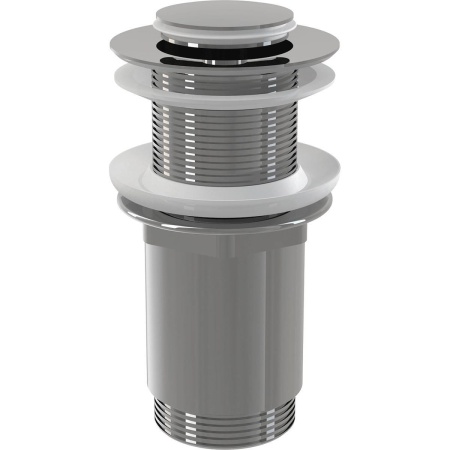 Водослив для умывальника Alcaplast click/clack 5/4", с малой заглушкой для умывальников, A394