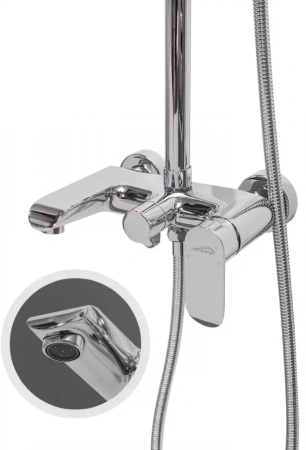 Душевая система Hansberge H5033 Хром