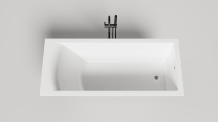 Ванна встраиваемая Salini CASCATA 170x70 покраска по RAL полностью, S-Sense, матовый 104413MF