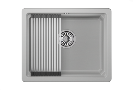Мойка для кухни Granula Kitchen Space 5501U арктик, 55х45 см, прямоугольная